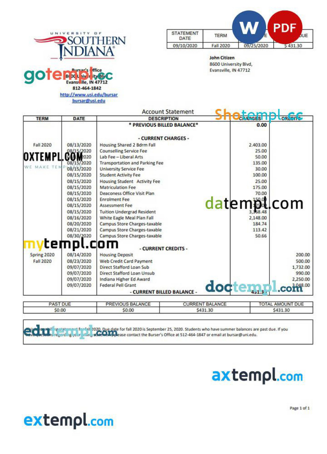CENTURION OF INDIANA BILLING REFERENCE GUIDE 07 visual data 2