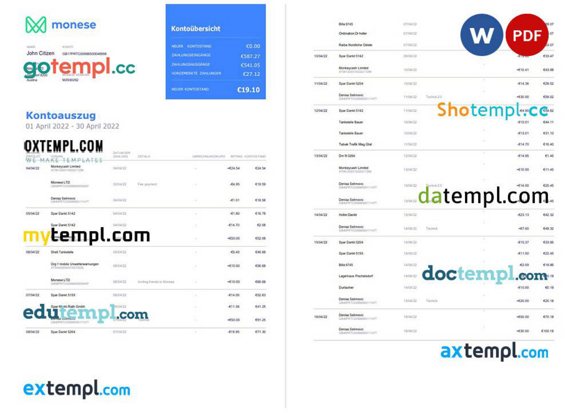 doctempl-germany-monese-banking-statement-word-and-pdf-template-3