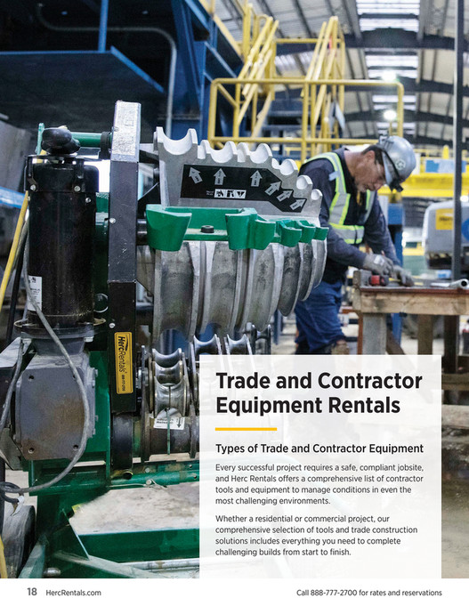 Hardware Tools Rent Process Herc Rentals - ProResources Solutions Guide - Page 16-17