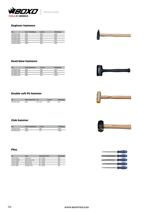 Serenco Nederland - BOXO Catalogue 24/25 EN - Page 112-113