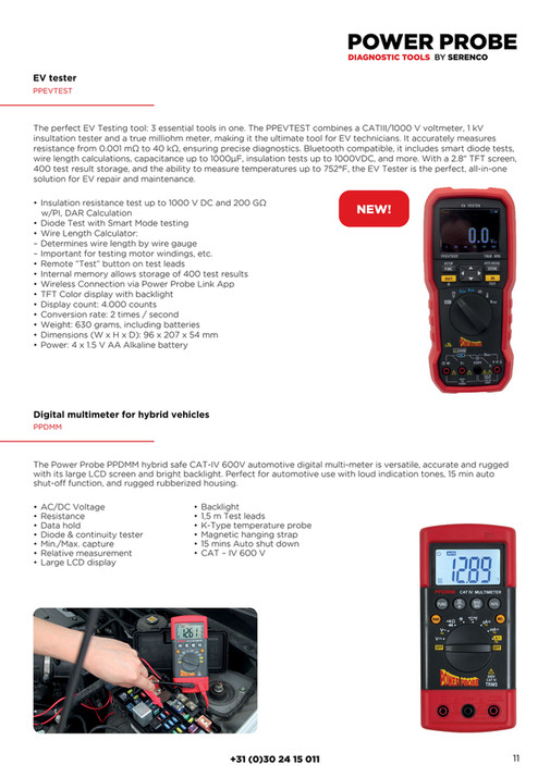 Serenco Nederland - Power Probe Diagnostic Tools Brochure 2025 EN ...