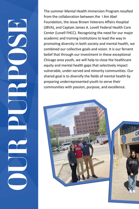 Veterans Immersion Program I Am Abel Foundation - Mental Health Immersion Program - Page 4-5