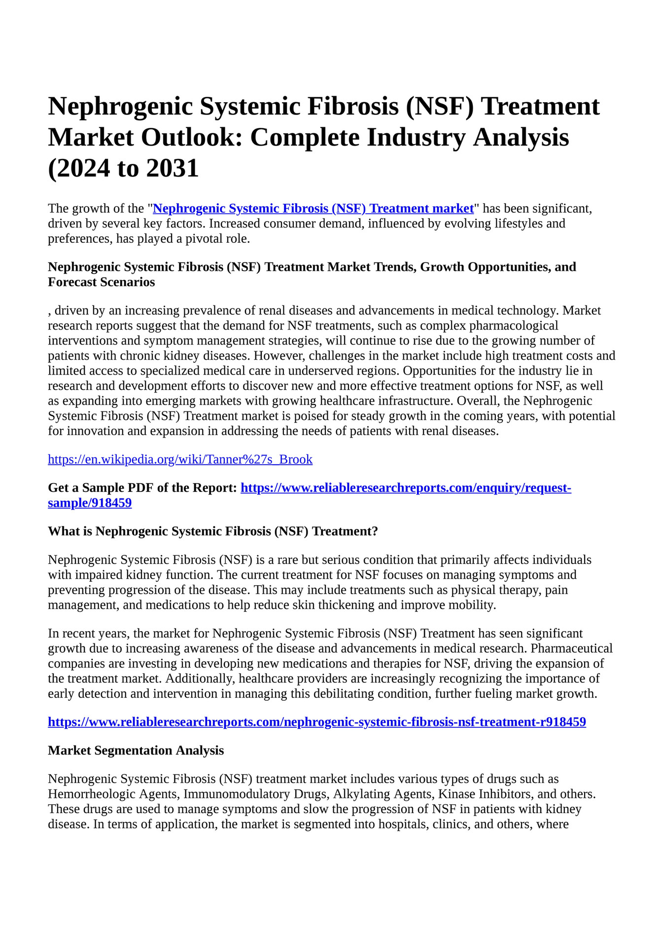 Reportprime Nephrogenic Systemic Fibrosis NSF Treatment Market   19740a77 904b 40e5 9647 4c38ede39974 At1600 