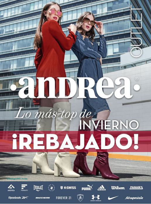 Ofertas ANDREA OUTLET Marzo 2024 Andrea Outlet