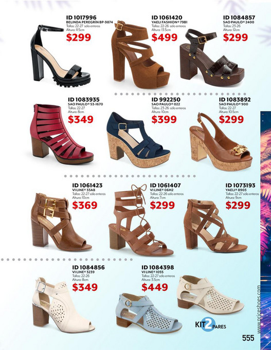 SANDALIAS PRICE SHOES 2024 Sandalias Mujer PV 24 CatalogosMX