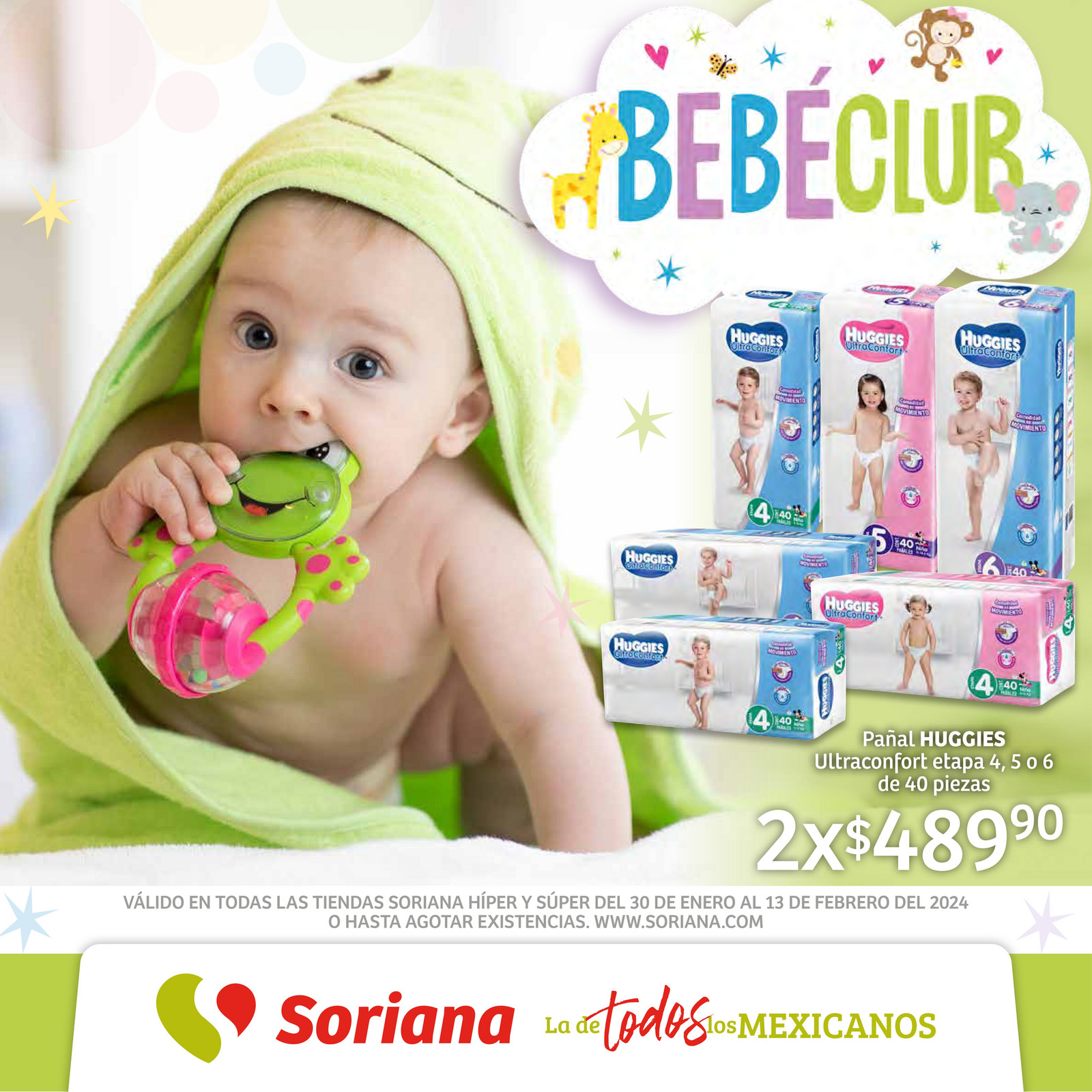 Tiendas Soriana Folleto Especial Soriana Híper Bebé 30ene24 Página 1 3717