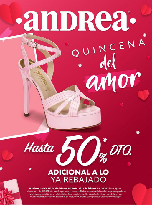 Ofertas ANDREA OUTLET Febrero 2024 Andrea Outlet