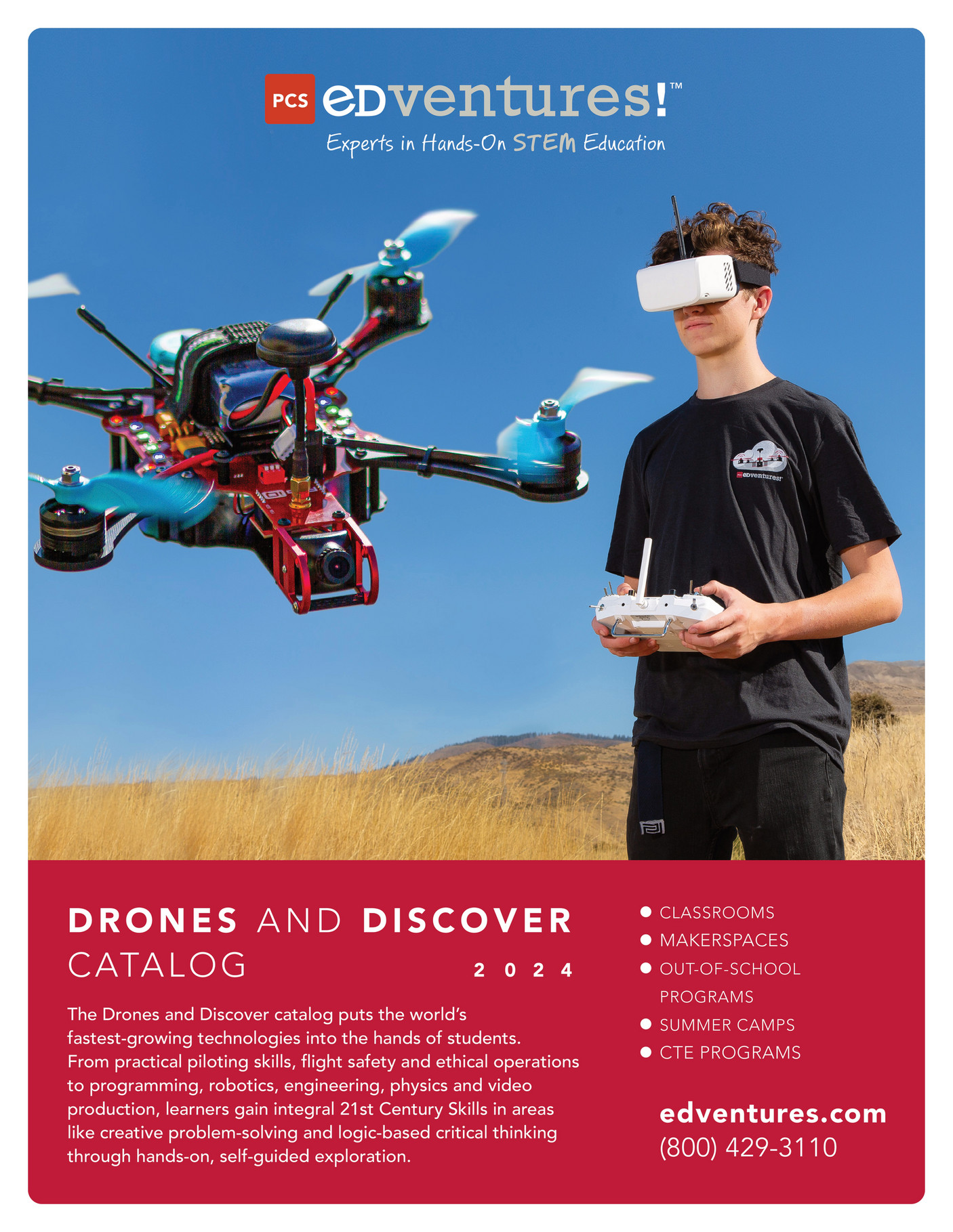 PCS Edventures Drones And Discover Catalog 2024 - Page 1