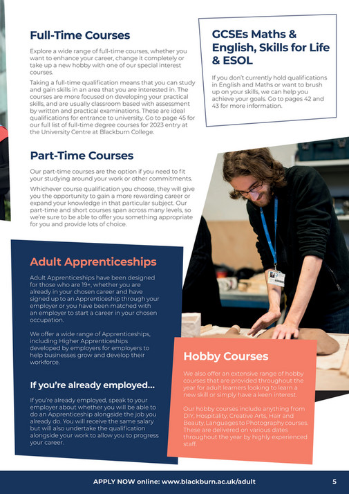 Blackburn College Adult Guide Blackburn College Page 45 Created with