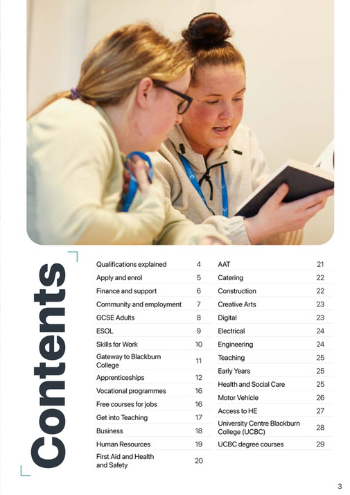 Adult Course Guide Blackburn College - Blackburn College - Adult Course Guide 2025/26 ...