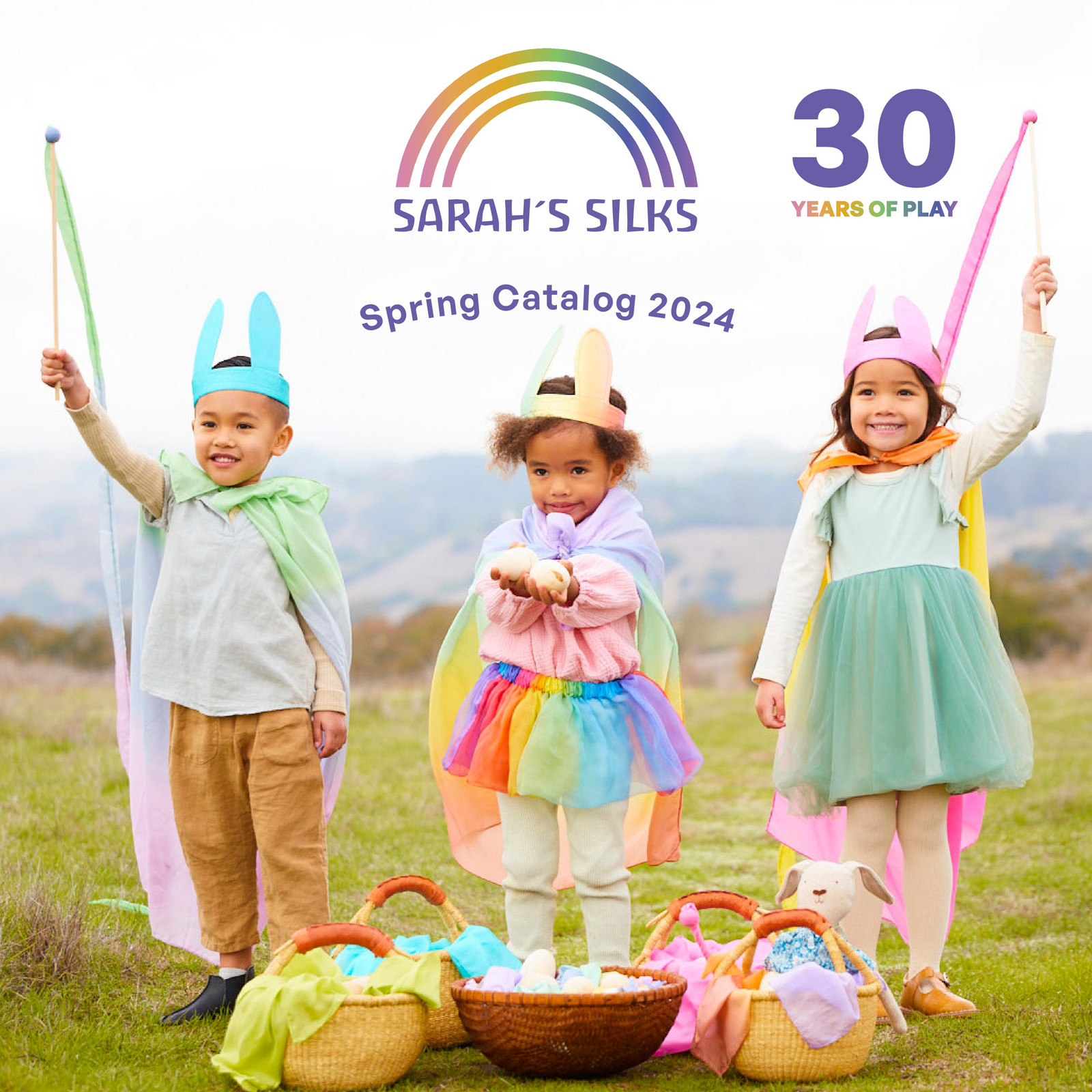 Sarah's Silks Spring Catalog 2024 Page 1