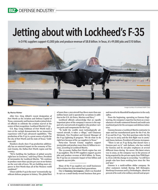 Lockheed Matrin Pride Scott Publishin gLLC - 817BIZ Nov-Dec 2025 - Page 4-5