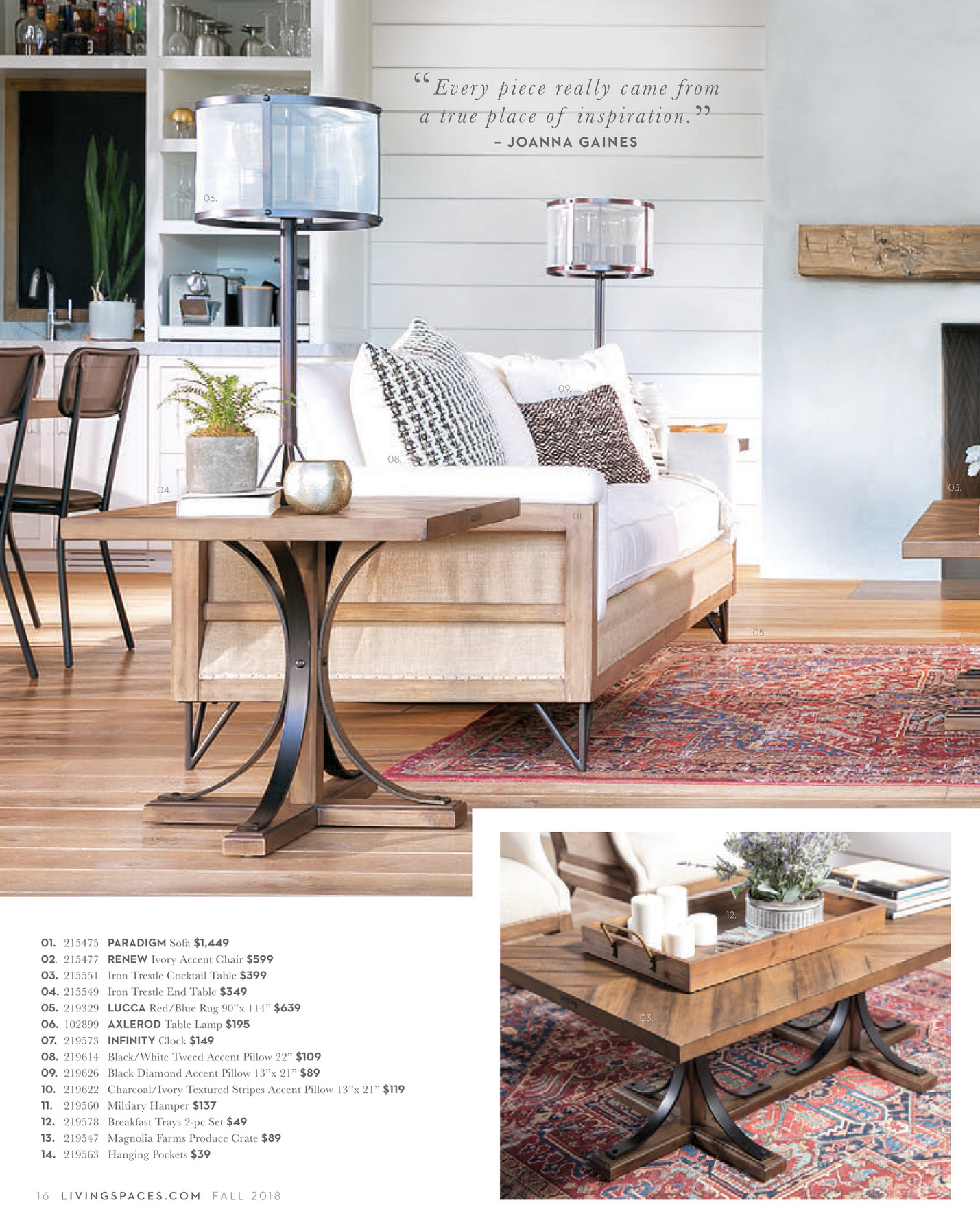 Joanna Gaines Living Room Coffee Table - Weathered Coffee Table Jessica