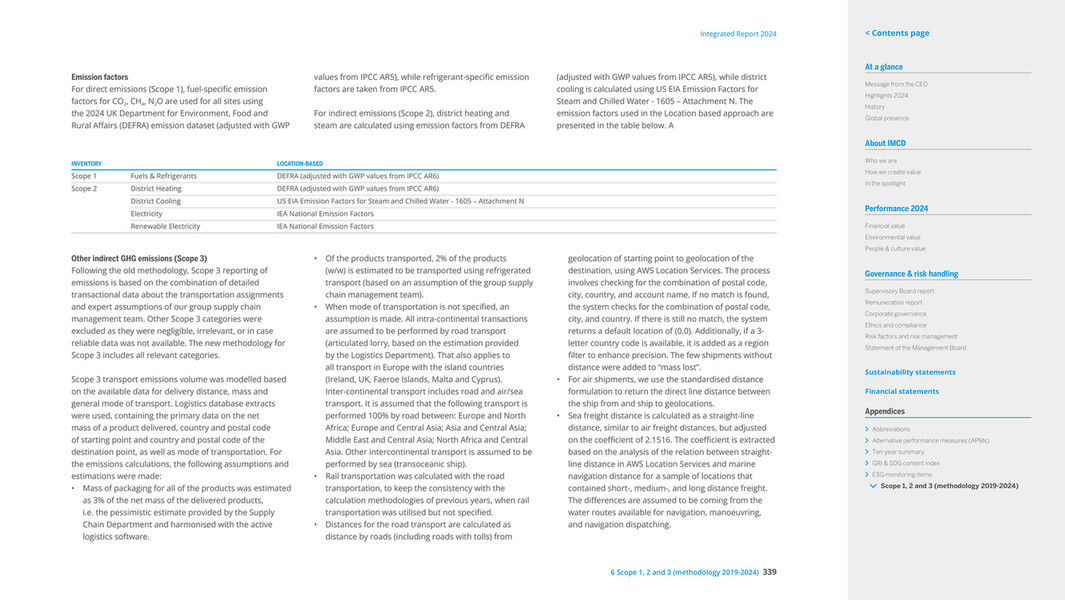 IMCD Group - IMCD N.V. Integrated Report 2024 - Page 338