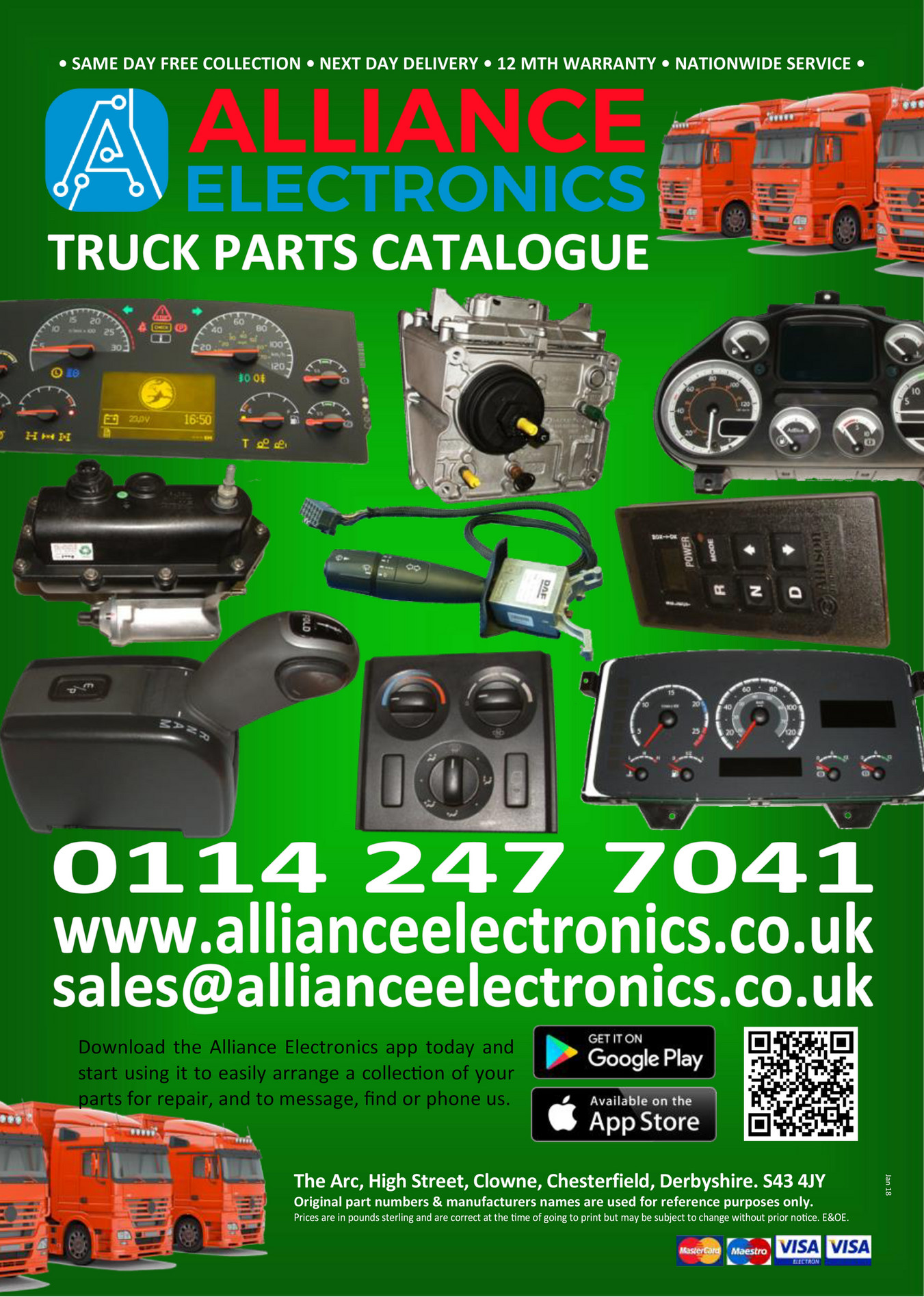 Alliance Electronics Ltd Alliance Electronics Ltd Truck Parts