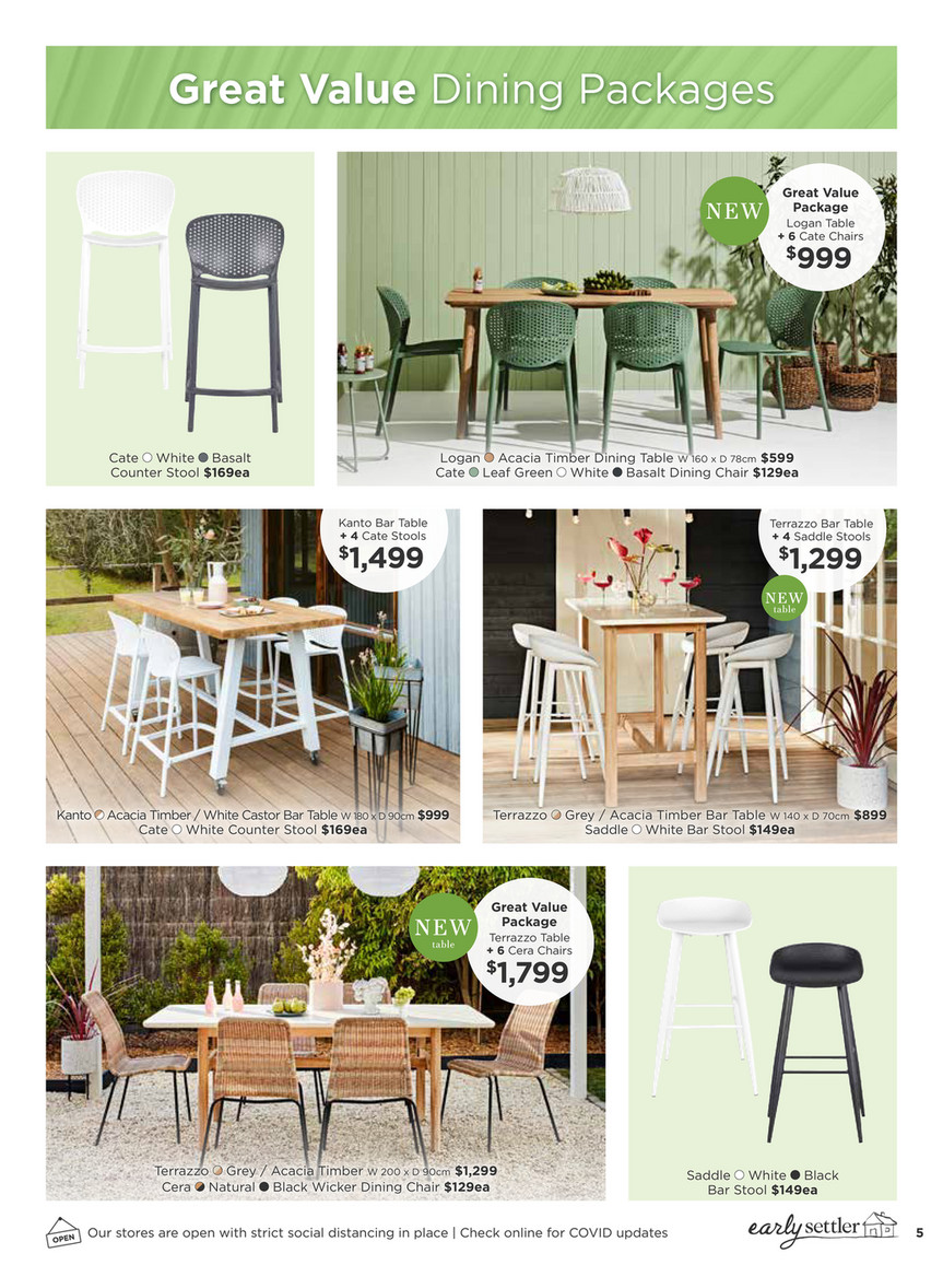 Early Settler 200016 Spring Sale Catalogue Outdoor WEB Page 4 5