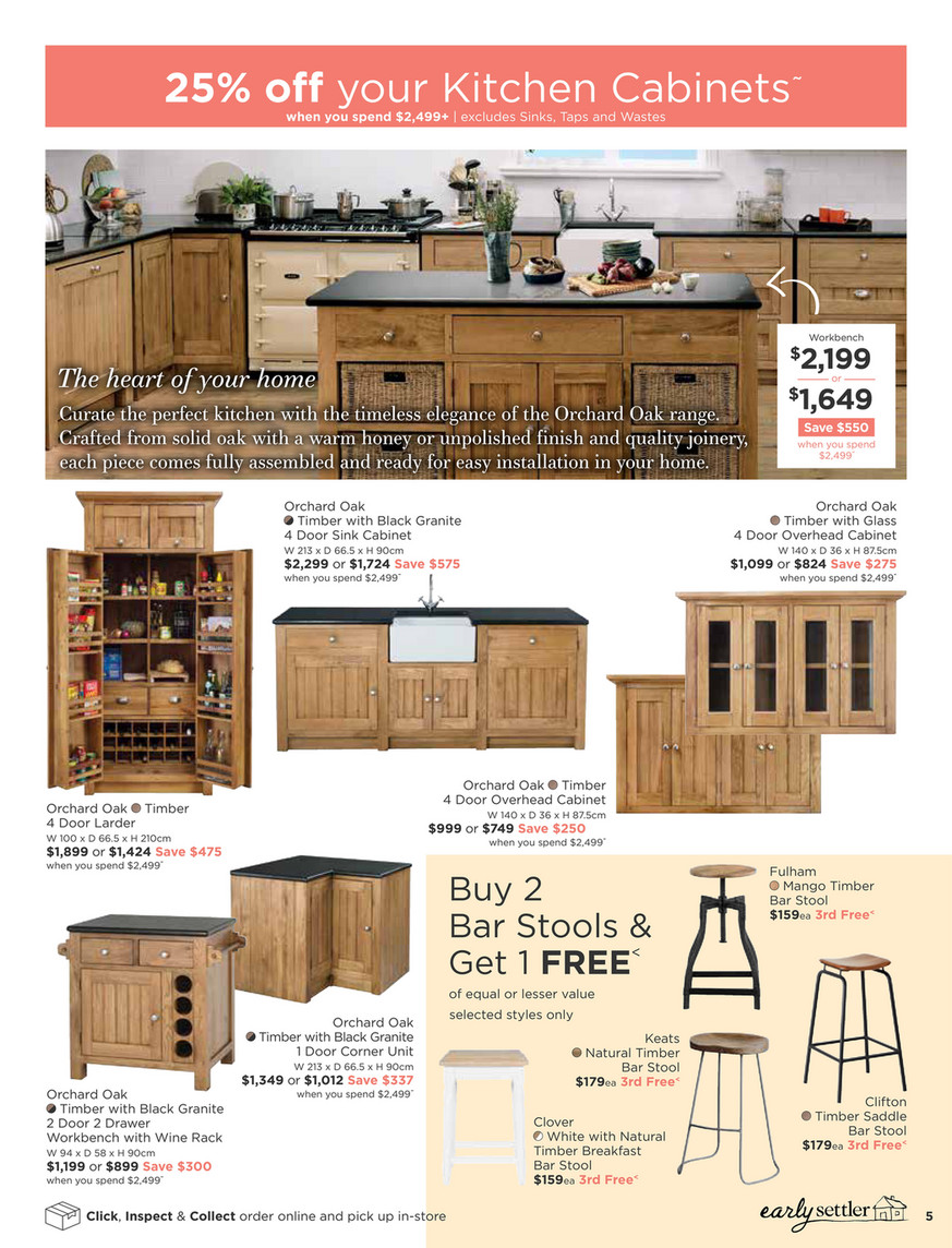 Early Settler 210002 End of Summer Sale Catalogue Singles Page 4 5