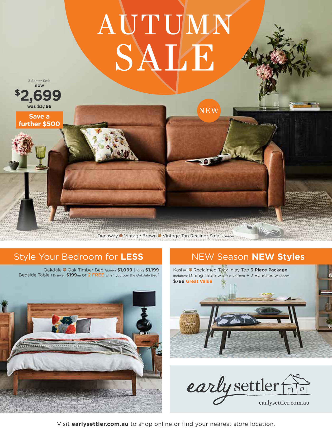 Early Settler 210003 Autumn Sale Catalogue_275x210_WEB 210219 Page 1