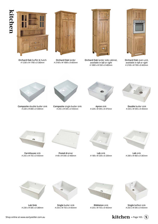 Early Settler Early Settler Range Catalogue Page 102103