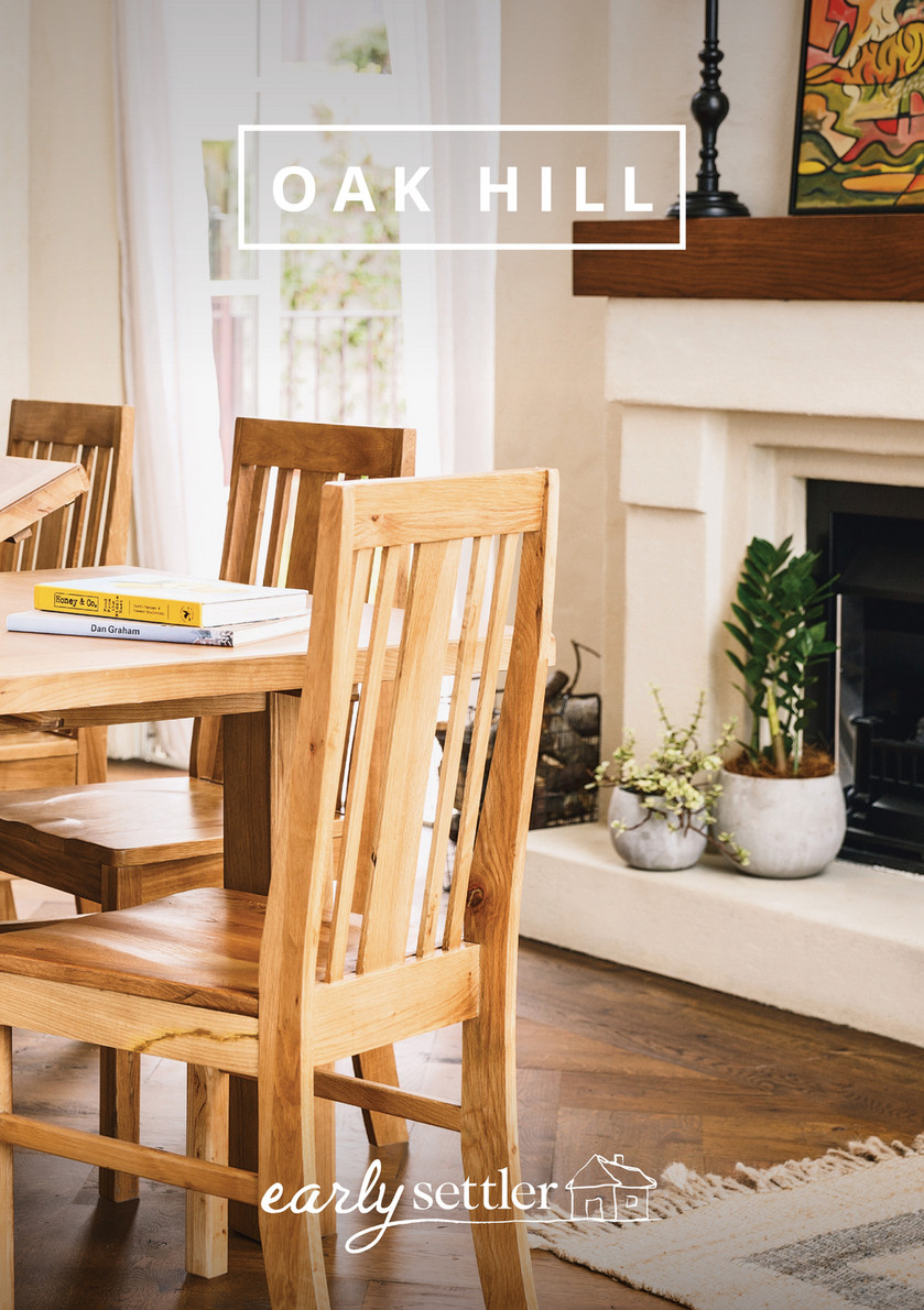 early settler oak hill dining table