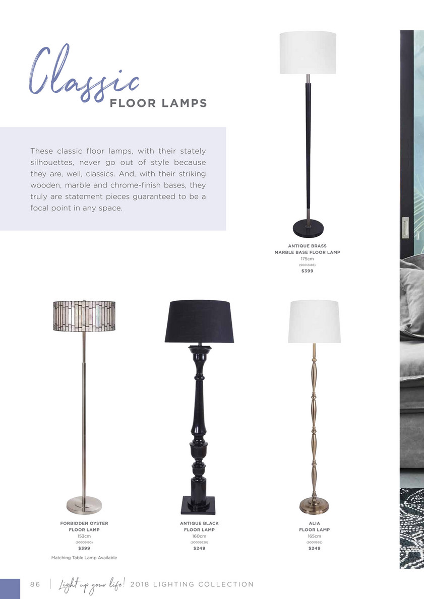 floor lamp early settler