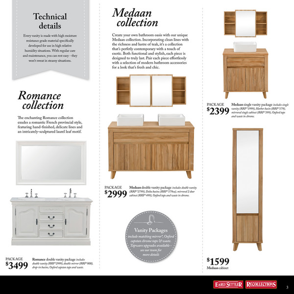 Early Settler Early Settler Bathroom Catalogue New Zealand Page 23