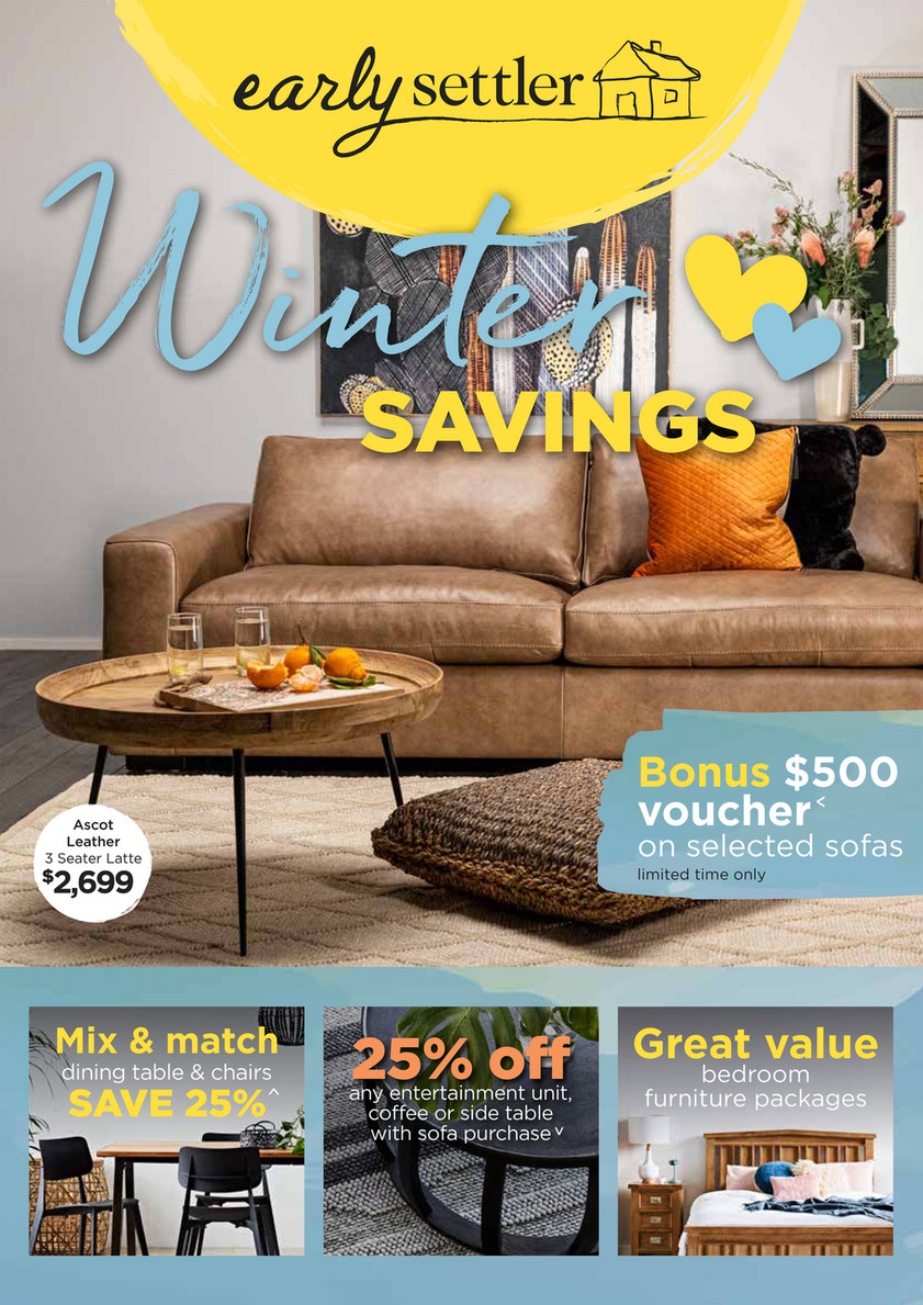 Early Settler Winter Savings Catalogue Fa Page 2