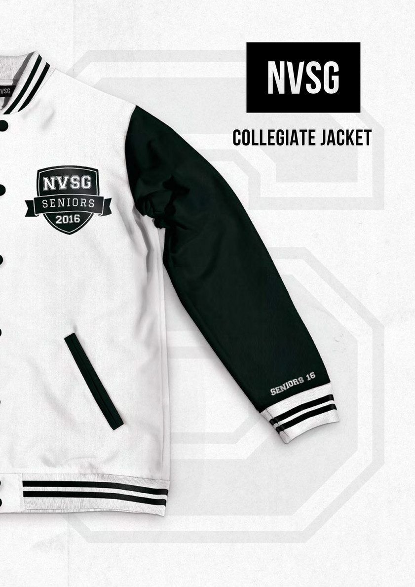 Envisage Clothing - NVSG Collegiate Jacket Catalogue