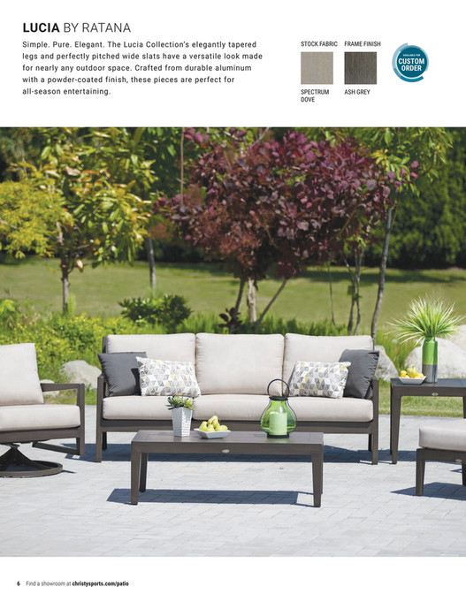 2024 Patio Furniture Look Book Christy Sports + Leisure Living Page 67