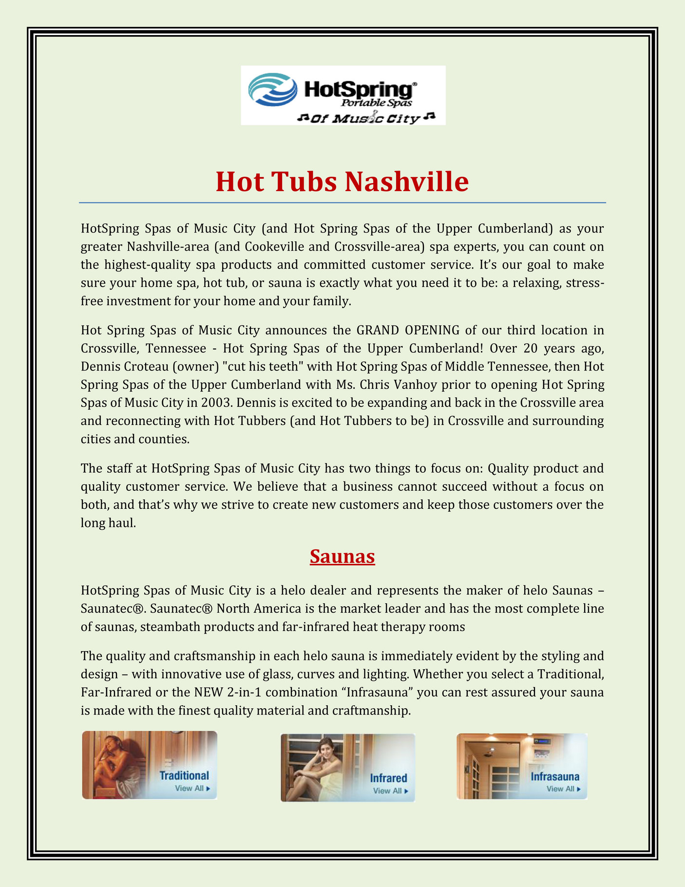 hssofmusiccity Hot Tubs Nashville Page 1 Created with