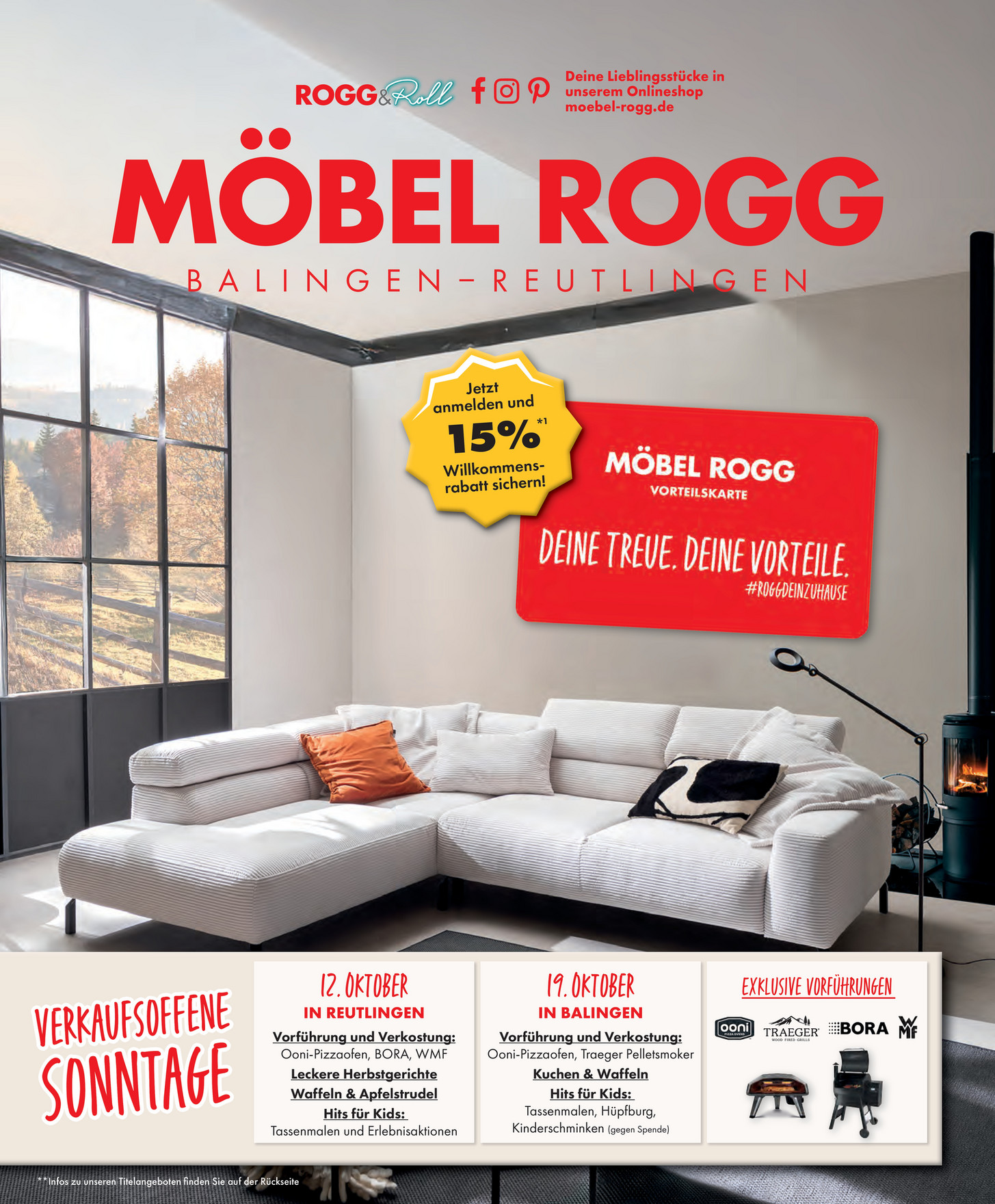 Möbel Rogg Balingen GmbH & Co. KG - Prospekt Oktober 2025