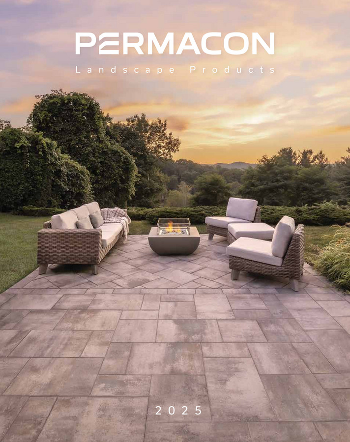 Catalogue PERMACON Aménagement Paysager 2023. Pose de pavé uni. Blainville, Saint-Jerome, Saint-Colomban, Piedmont, Prévost, Mirabel.