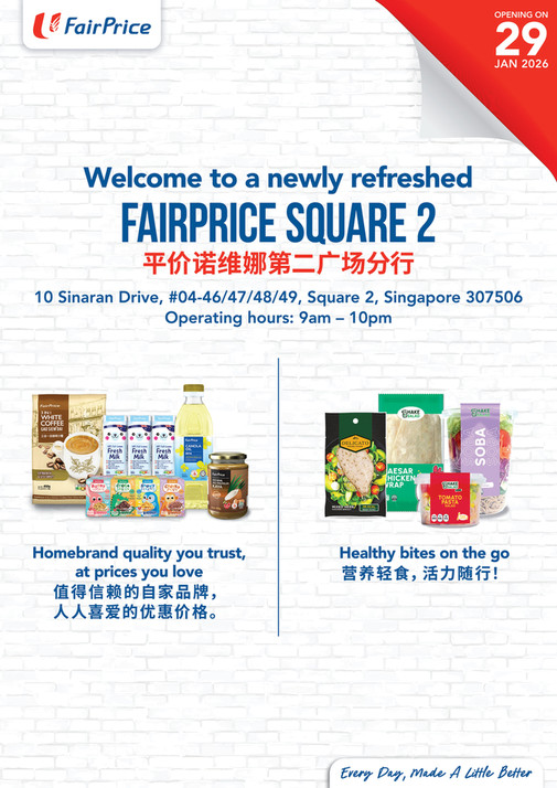 New and refreshed stores - Square 2 Store Grand Reopening - Page 1