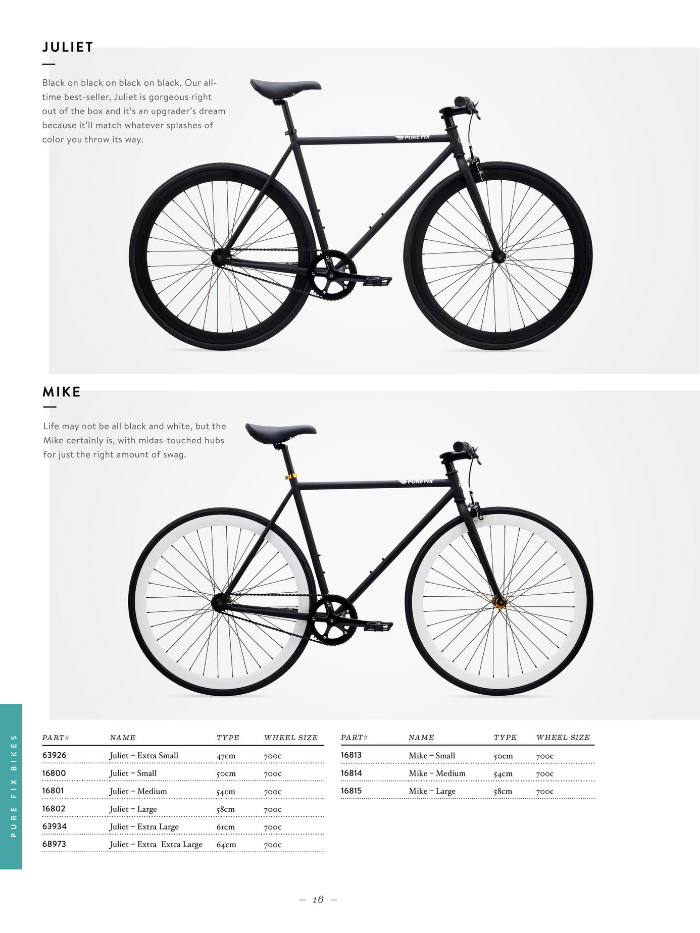 Pure Cycles Pure Fix Europe 2016 Catalog Page 18 19 Created