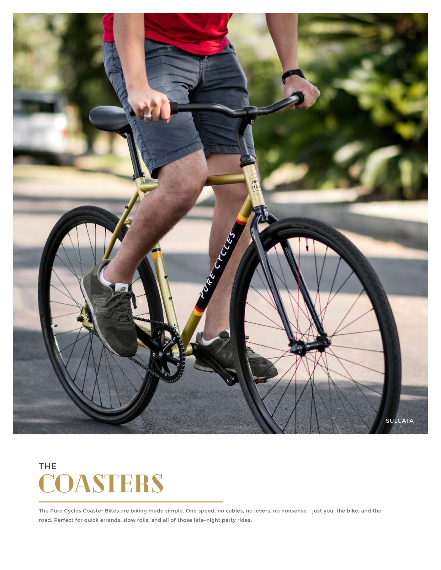 Pure cycles coaster bike sale