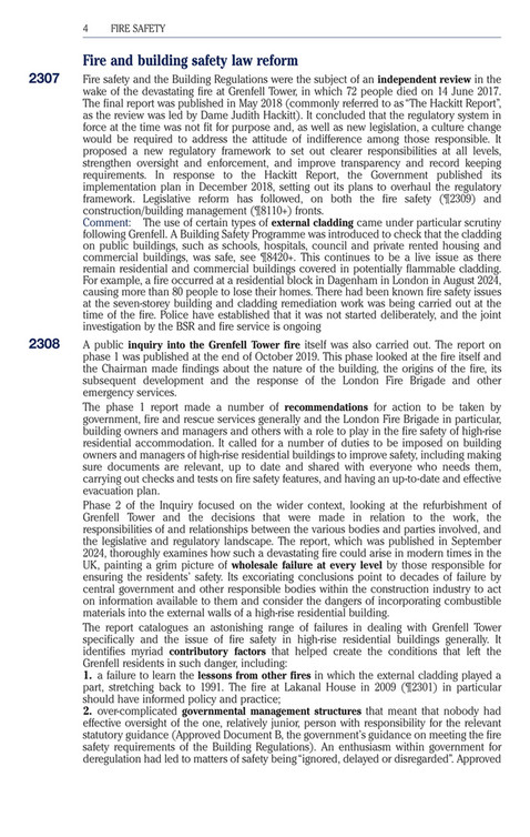 Fire Front Following Example My publications - Health & Safety iMemo - Extracts - Pagina 1