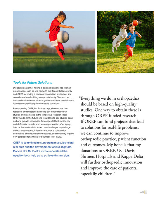 Oref OREF - 2022 OREF Annual Report - Page 42-43 - Created with Publitas.com