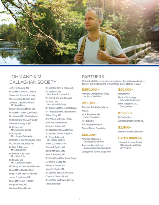 Craig Simonian 2023 OREF Donor Honor Roll book - Page 1 - Created with Publitas.com
