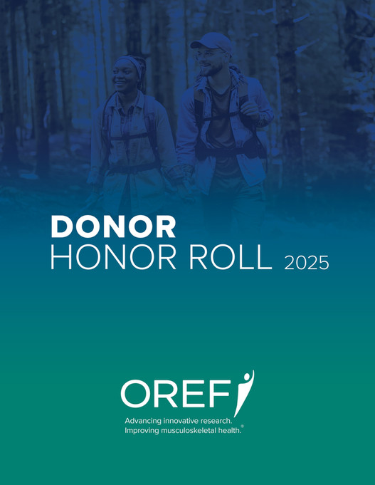 OREF - 2025 OREF Donor Honor Roll - Page 1 - Created with Publitas.com