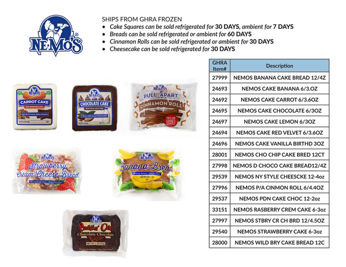 GHRA - Frozen Food Listing & Product Handling Guide - Page 1
