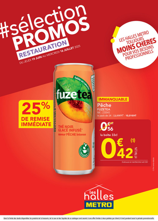 Sélection PROMOS Restauration