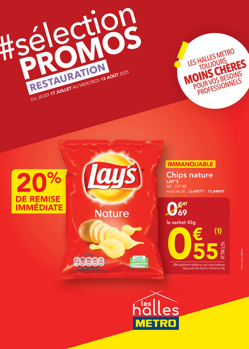 Sélection Promos Restauration