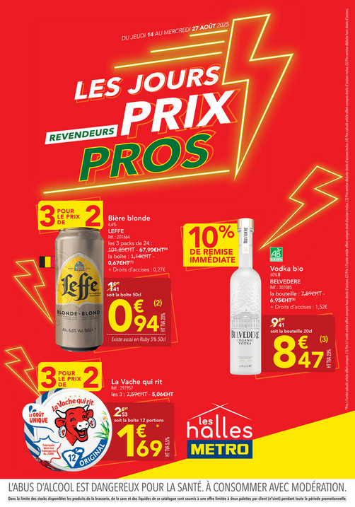 Les jours prix pros Revendeurs