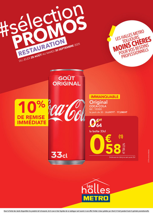 Sélection Promos Restauration