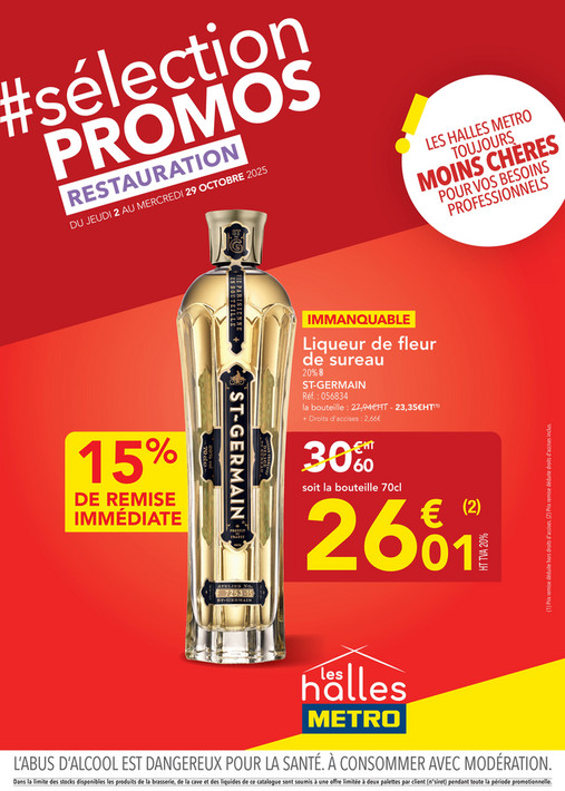 Sélection Promos Restauration