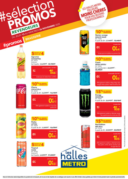 Sélection Promos Revendeurs 