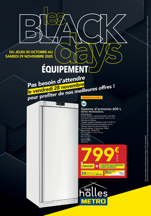 Les Black Days Equipement 