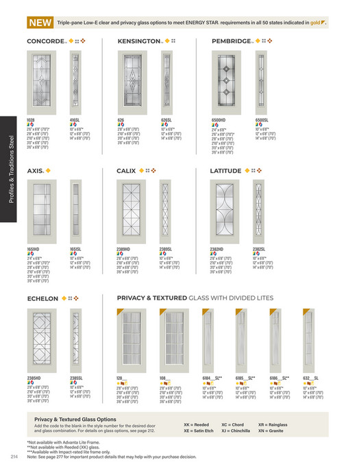 Ffe8d7 2025 Therma-Tru Full Line Catalog - Page 212-213