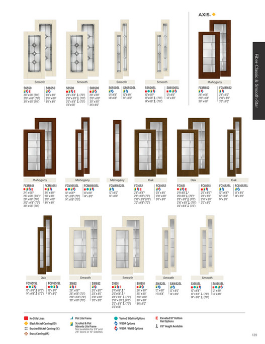 2025 Therma-Tru Full Line Catalog - Page 138-139