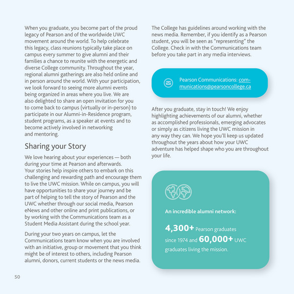 Pearson College UWC - Student Handbook 2021-2022 - Page 50-51 - Created ...